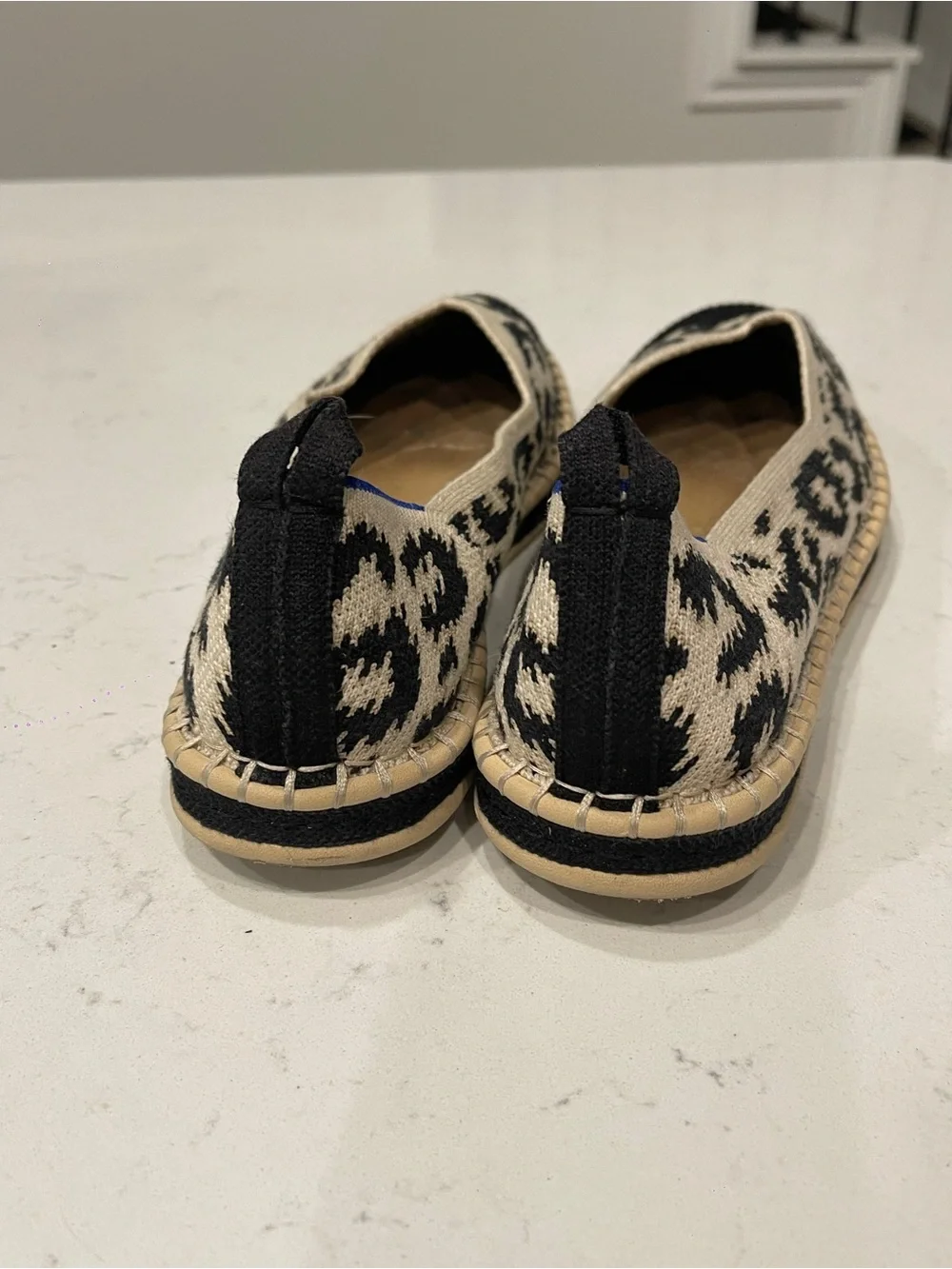 Rothy's Sandy Cat Women’s The Espadrille Natural Hemp Knit Flats~ Size 8